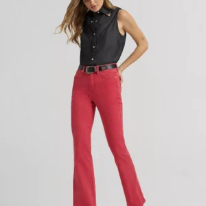 Wrangler X Lainey Wilson Red Flare Jeans