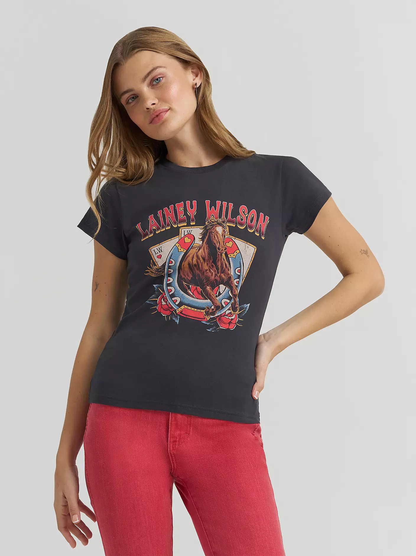 Wrangler X Lainey Wilson On Deck Band Tee