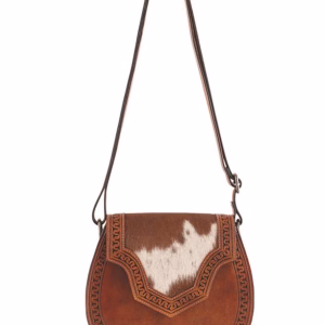 Justin Ladies Serpentine W/Hair On Saddlebag - Tan