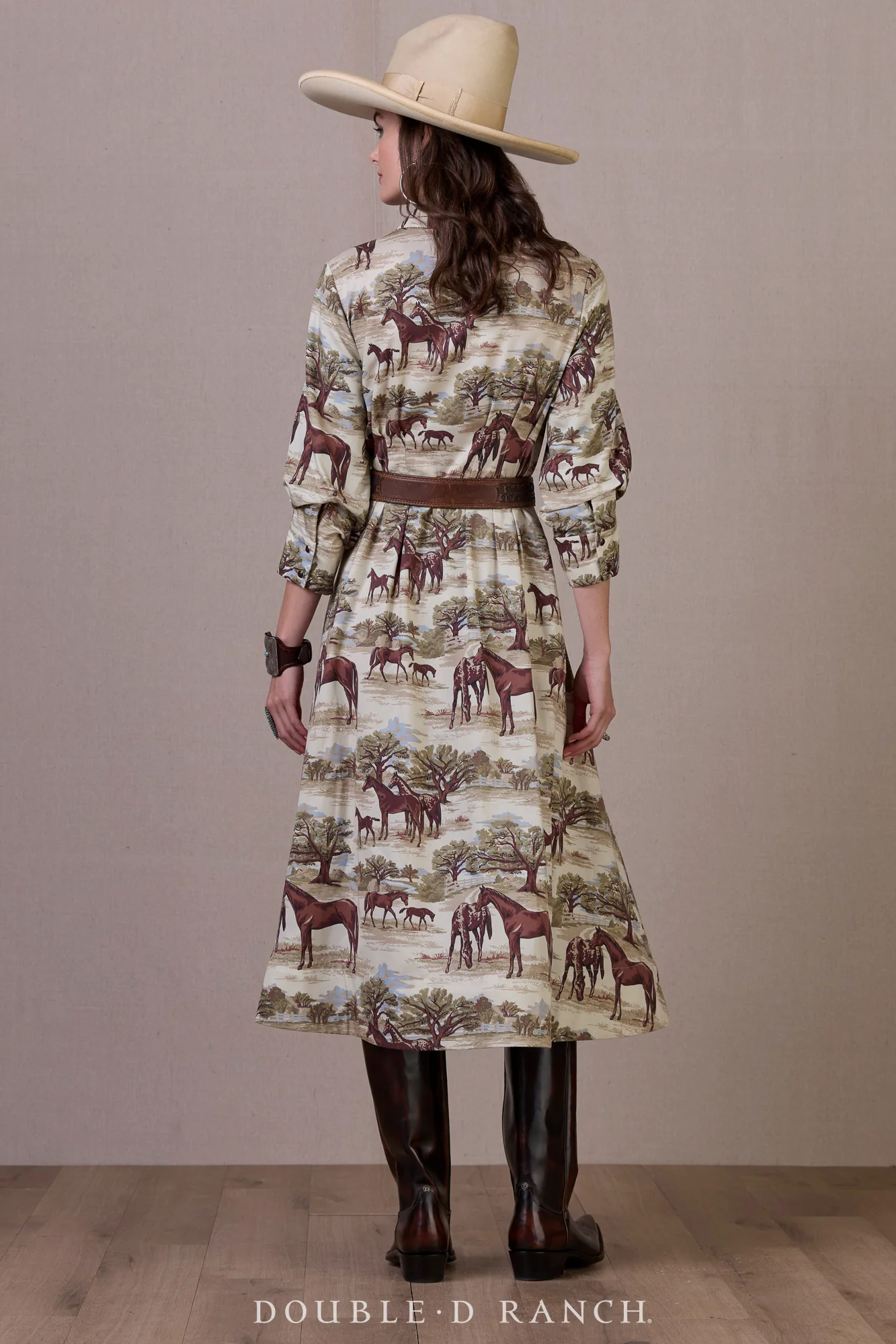 Double D Ranch Horsiculture Dress - Print - Image 2