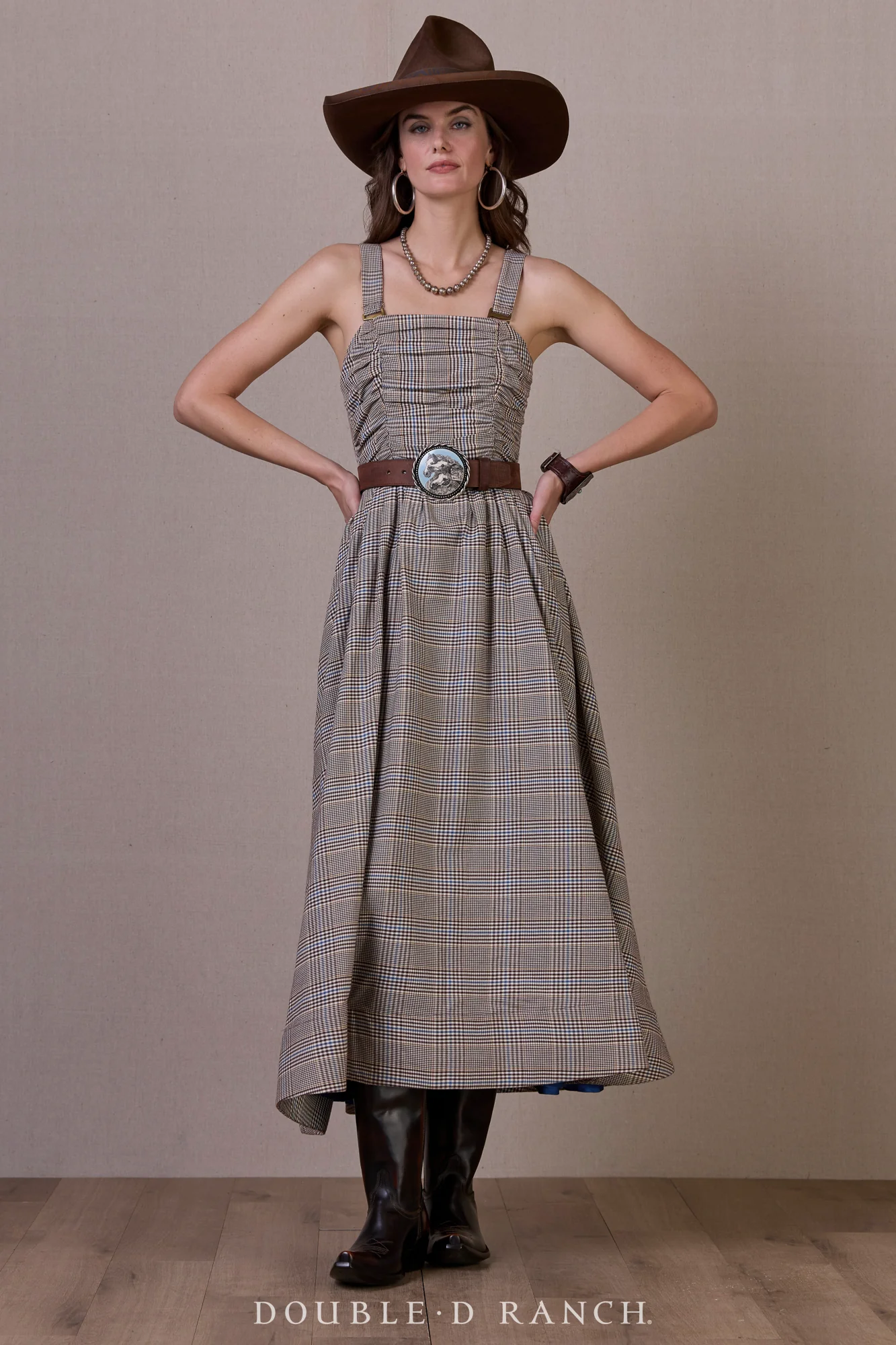 Double D Ranch Riding Habit Dress - Print