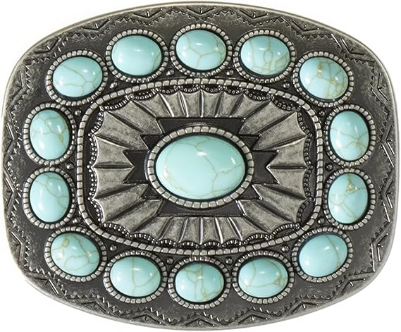 Blazin Roxx Women's Turquoise Stone Buckle