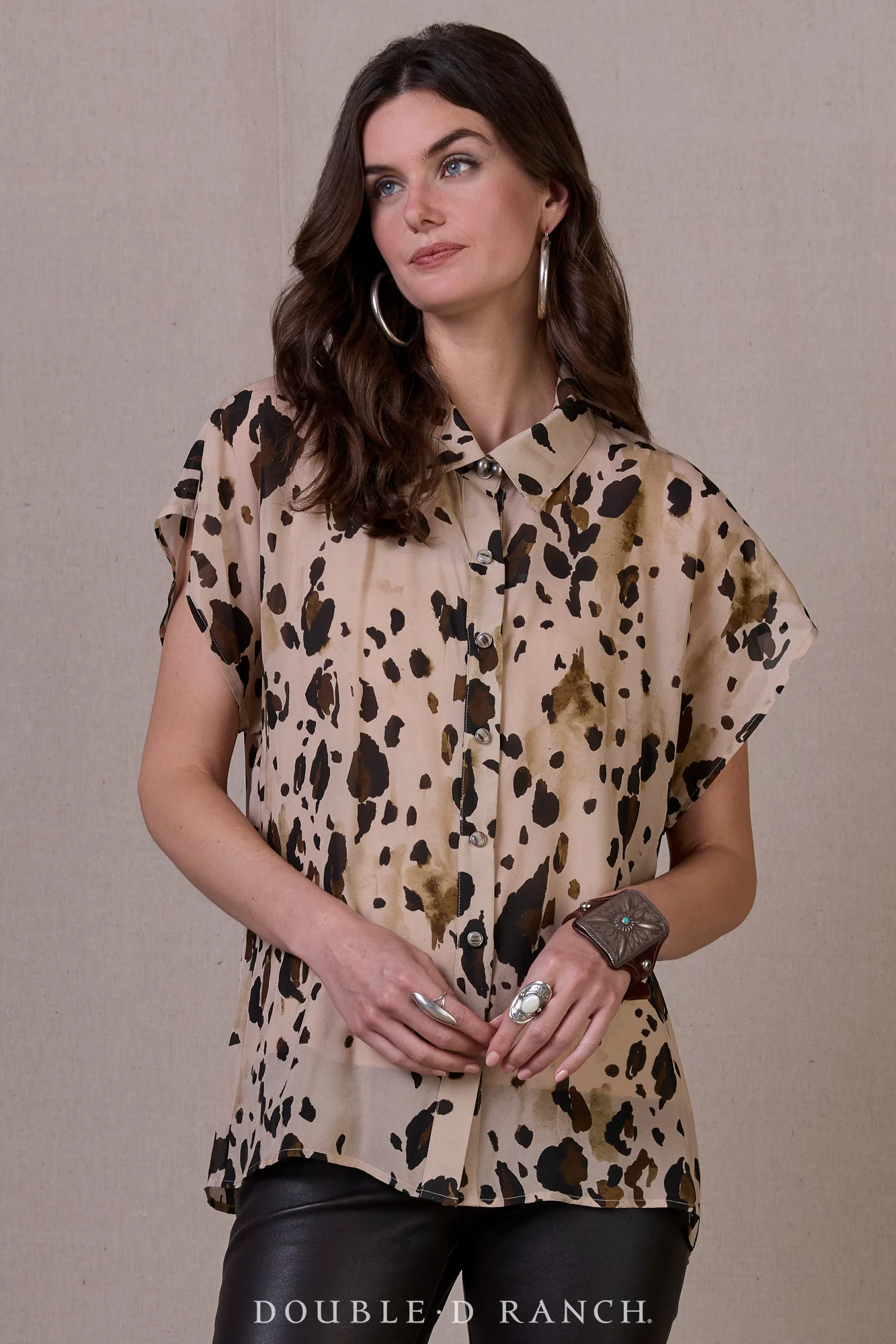 Double D Ranch Chrome Top - Print