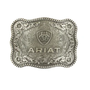 Ariat Antique Rectangle Buckle - Antique Silver