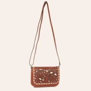 Justin Ladies June Small Crossbody Bag - Tan