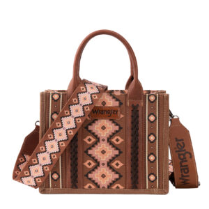 Wrangler Southwestern Crossbody Bag - Brown