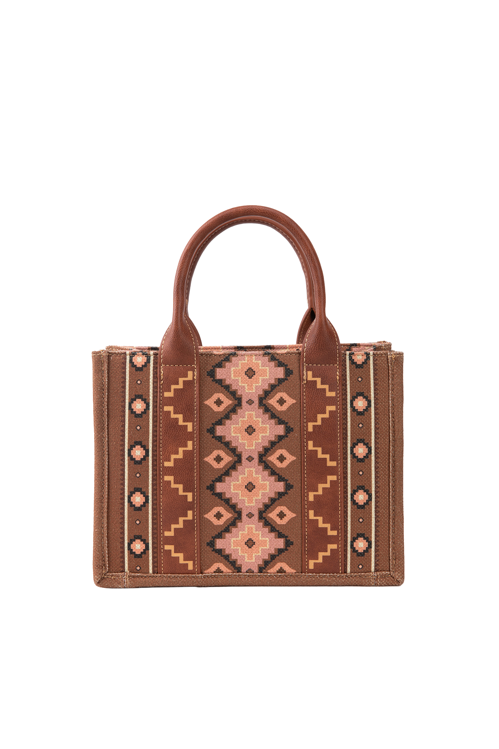 Wrangler Southwestern Crossbody Bag - Brown - Image 3