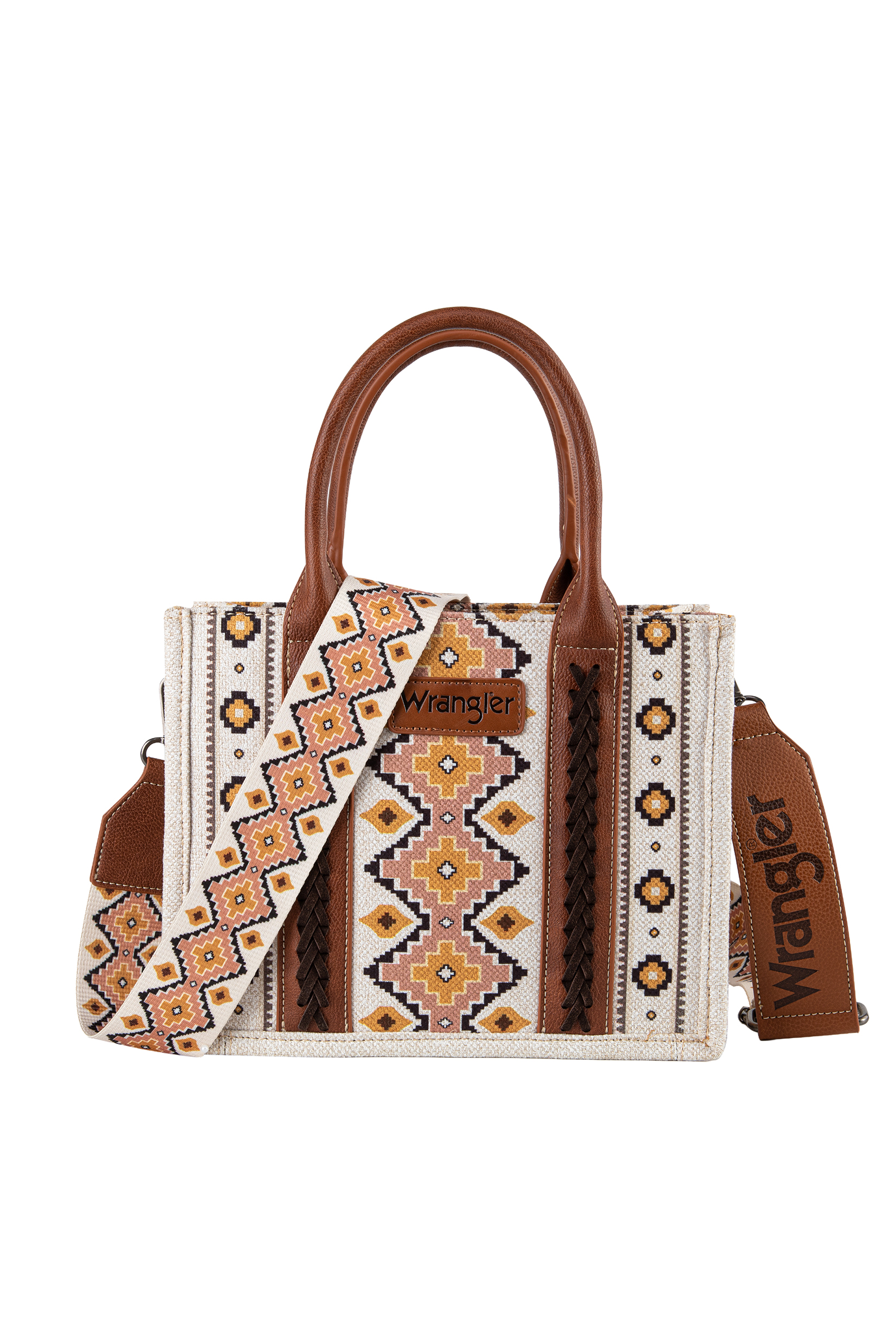 Wrangler Southwestern Crossbody Bag - Natural