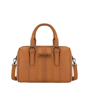 Wrangler Boston Stitch Barrel Bag - Tan