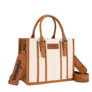 Wrangler Boston Stitch Crossbody Bag - Tan/Natural