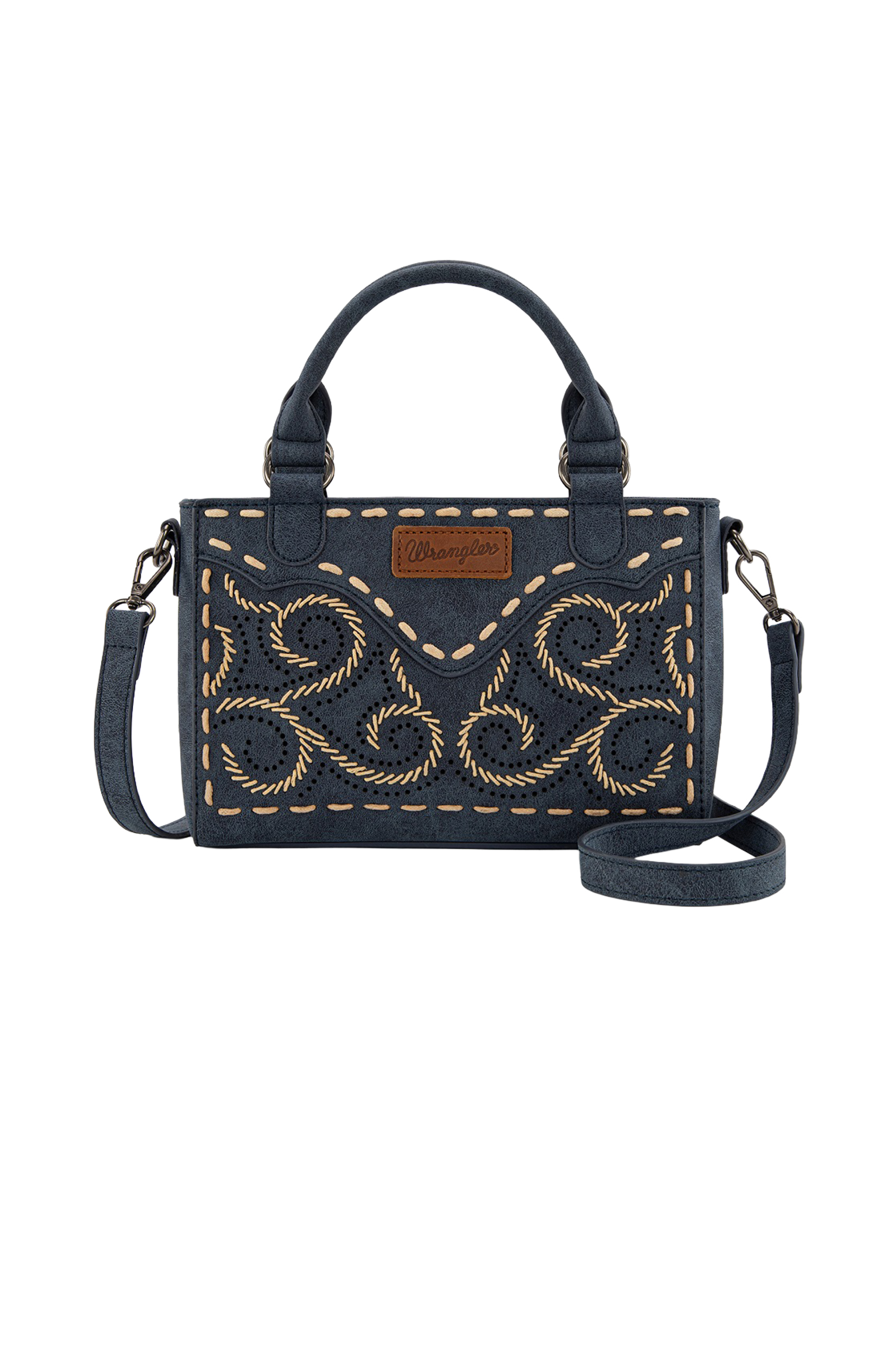 Wrangler Swirl Crossbody Bag - Navy